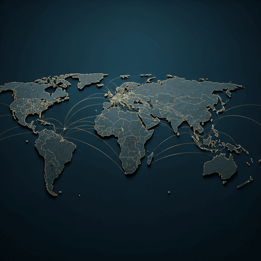 Global Network Map